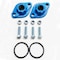 Aquamotion 1 1/2" Cast Iron Flange Kit W/ 2 Flanges, 2 Gaskets, 4 Screws, 4 Bolts FK150 - alternate 1